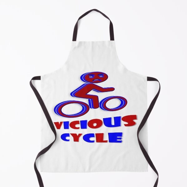 Item preview, Vicious Cycle ~ Red & Black designed and sold by Boakes-Digital.