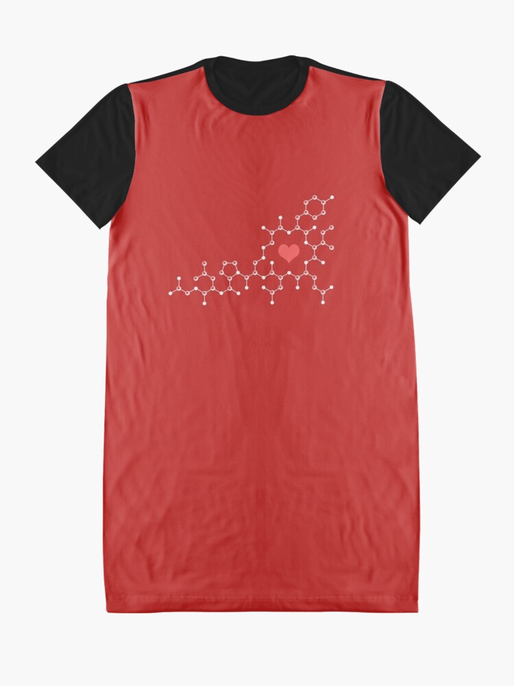 Alternate view of Oxytocin Red Graphic T-Shirt Dress