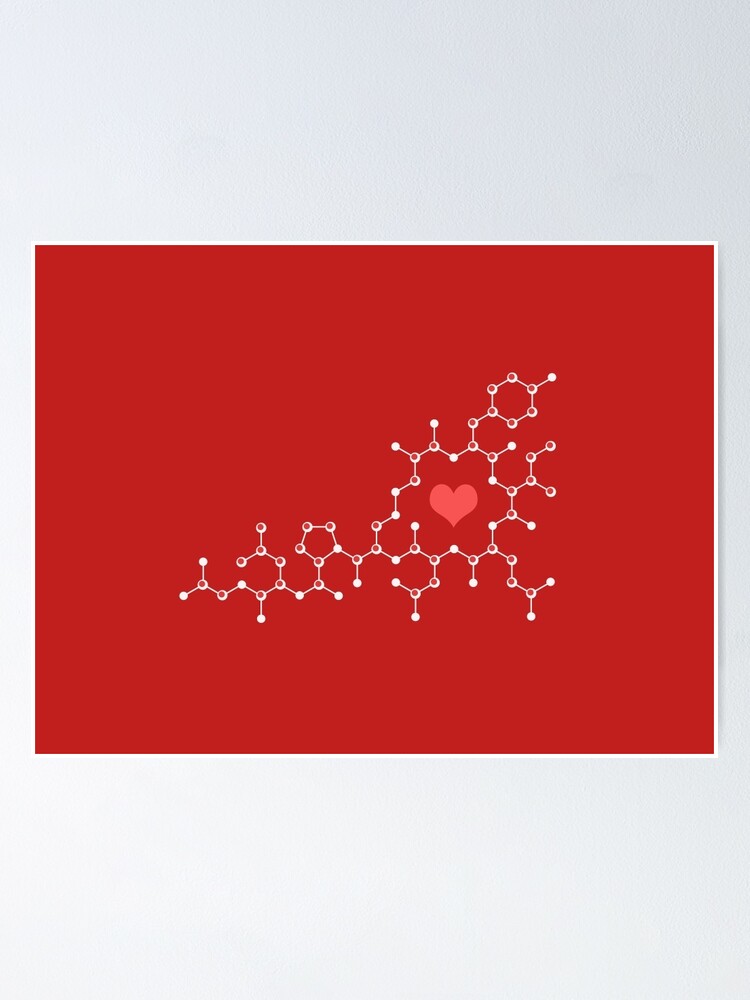 Alternate view of Oxytocin Red Poster