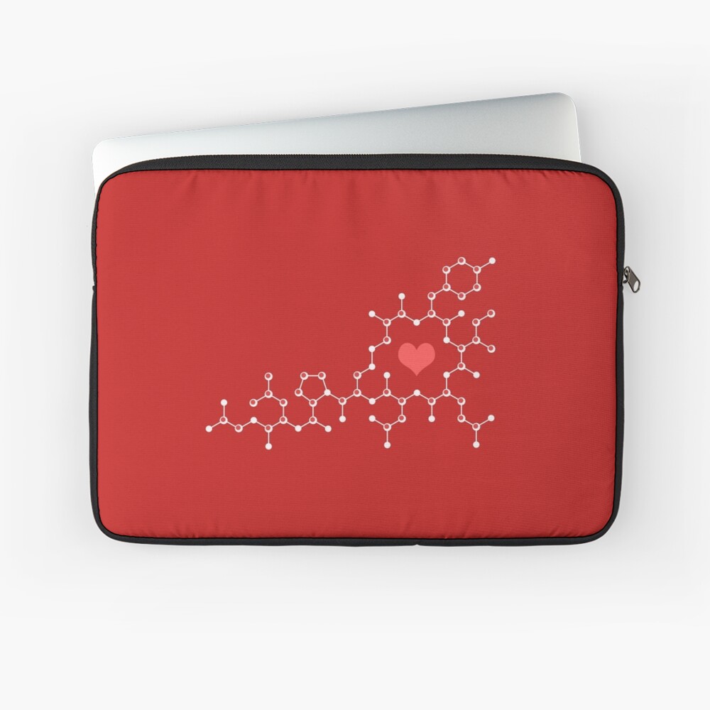 Oxytocin Red Laptop Sleeve