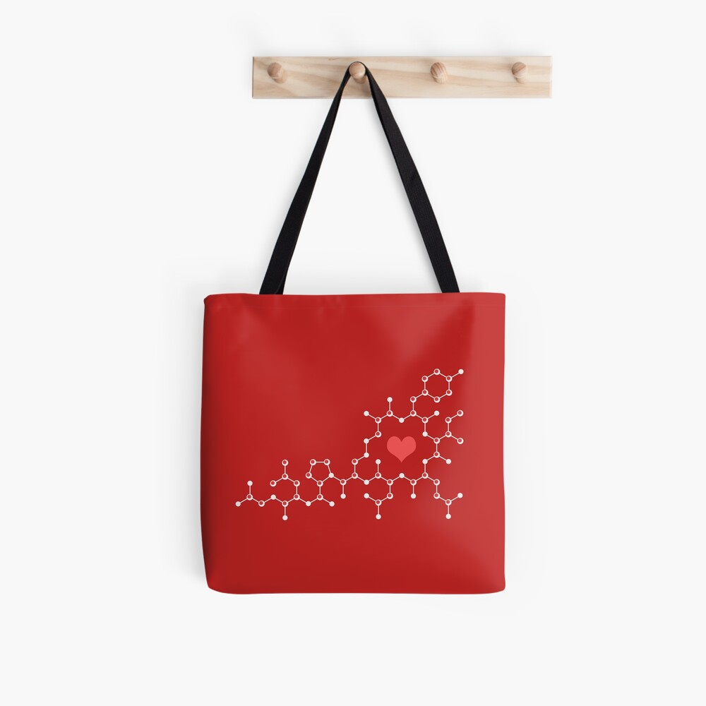 Oxytocin Red Tote Bag