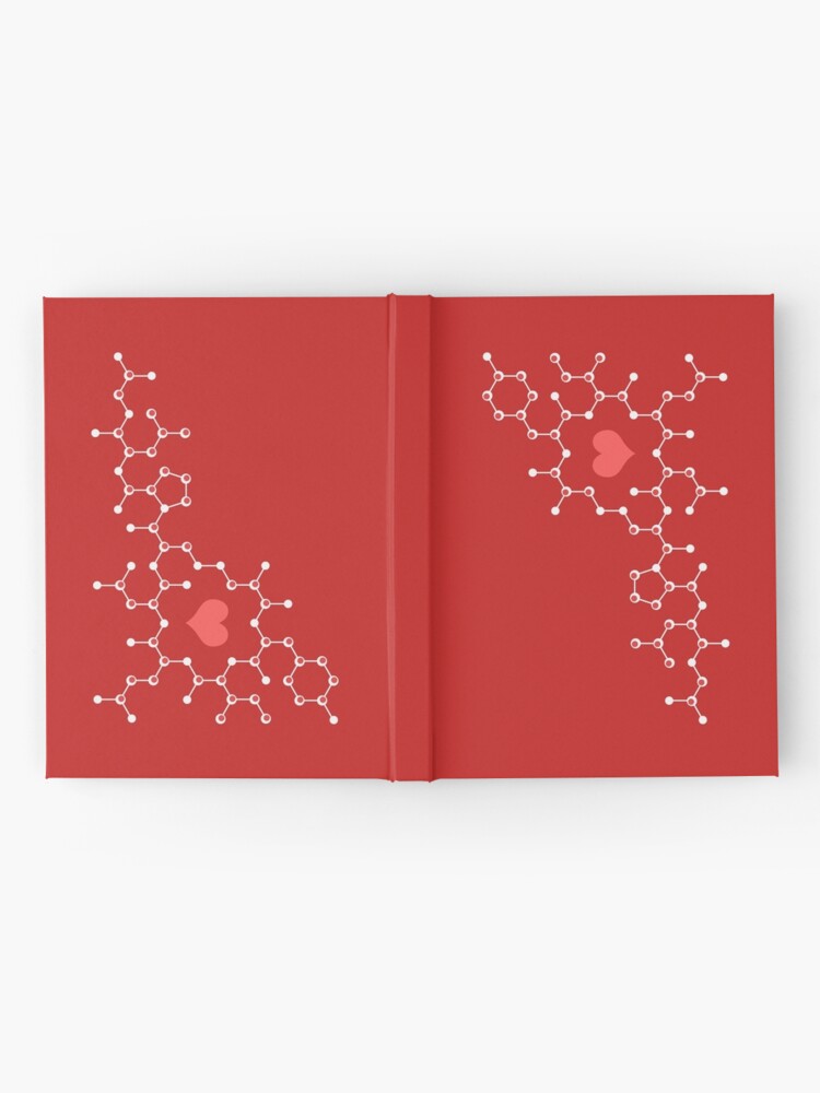 Alternate view of Oxytocin Red Hardcover Journal