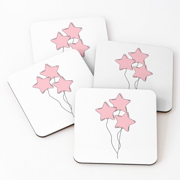 Item preview, Pink Star Balloons designed and sold by fabibar.