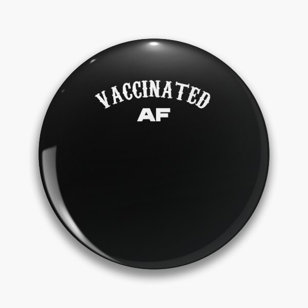 Item preview, Vaccinated AF T-Shirt designed and sold by Lukifo-Vector.