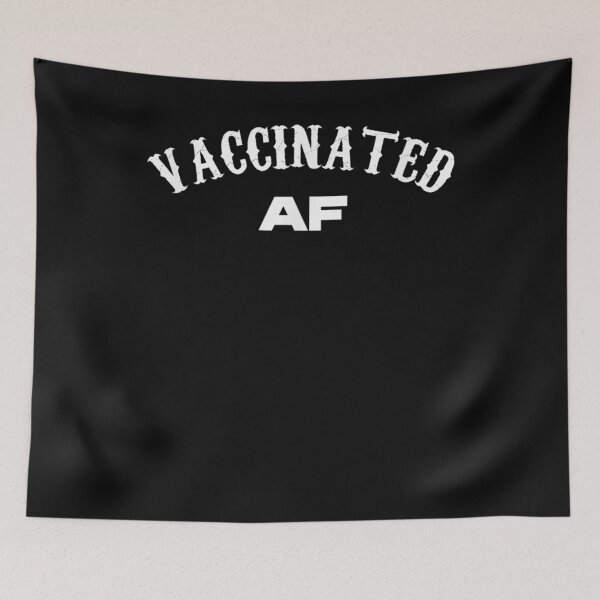 Item preview, Vaccinated AF T-Shirt designed and sold by Lukifo-Vector.