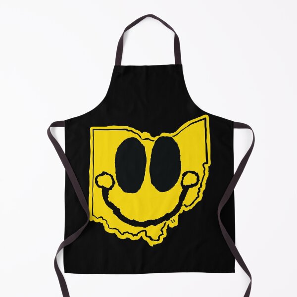 Item preview, Ohio Happy Cartoon Map Face with smile designed and sold by pelagio.