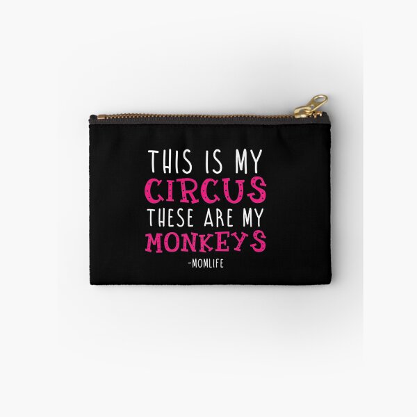Item preview, Mother's Day "This Is My Circus These Are My Monkeys" Shirts designed and sold by HammonArt.