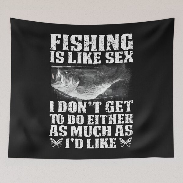 Item preview, Either As Much As I'd Like - Huk Fishing designed and sold by Hermann1223.