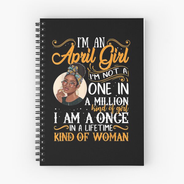 Item preview, I'm An April Girl Black Women Aries designed and sold by anniversaryshop.