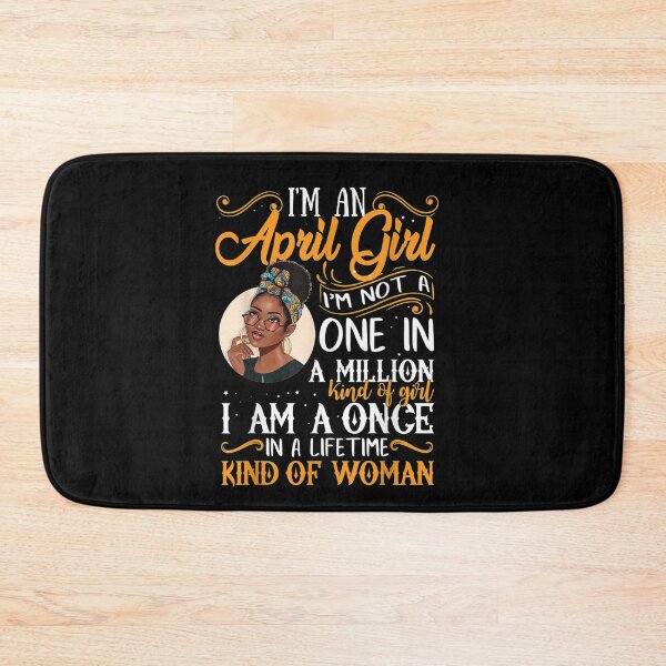 Artikelvorschau, Ich bin ein April Girl Black Women Aries entworfen und verkauft von anniversaryshop.