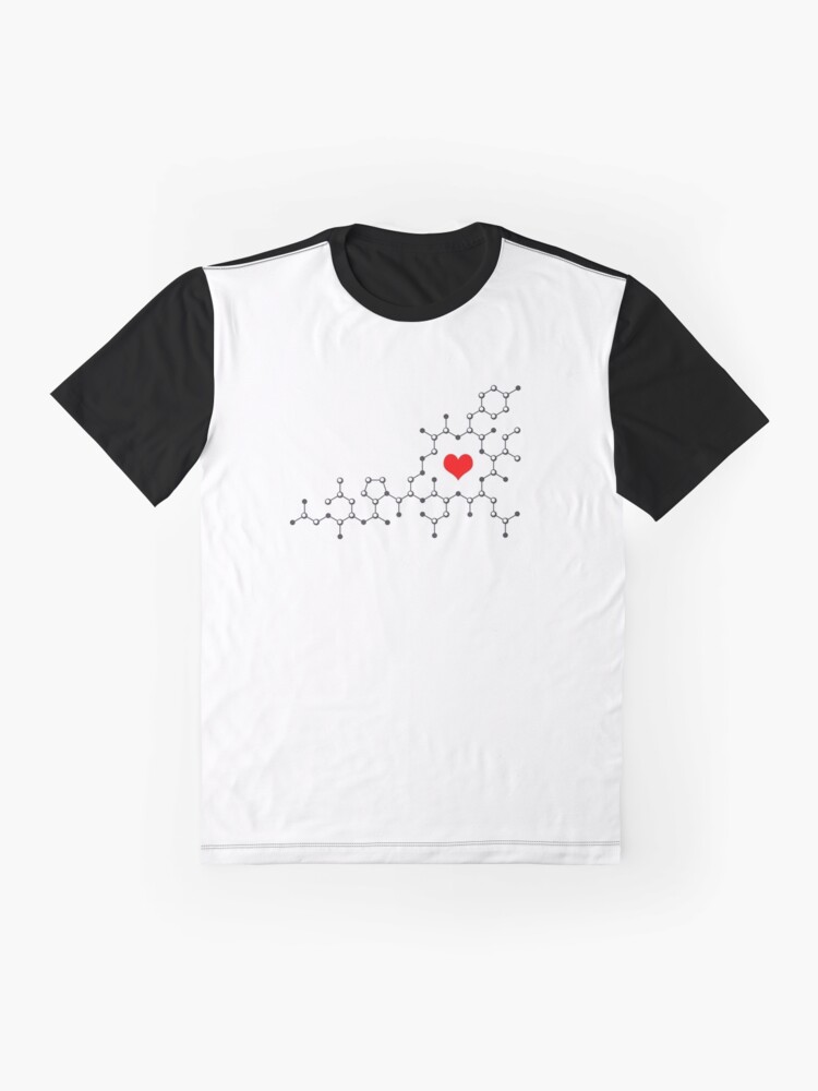 Alternate view of Oxytocin White Graphic T-Shirt