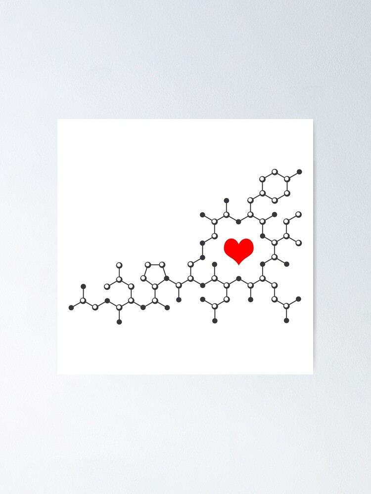 Alternate view of Oxytocin White Poster