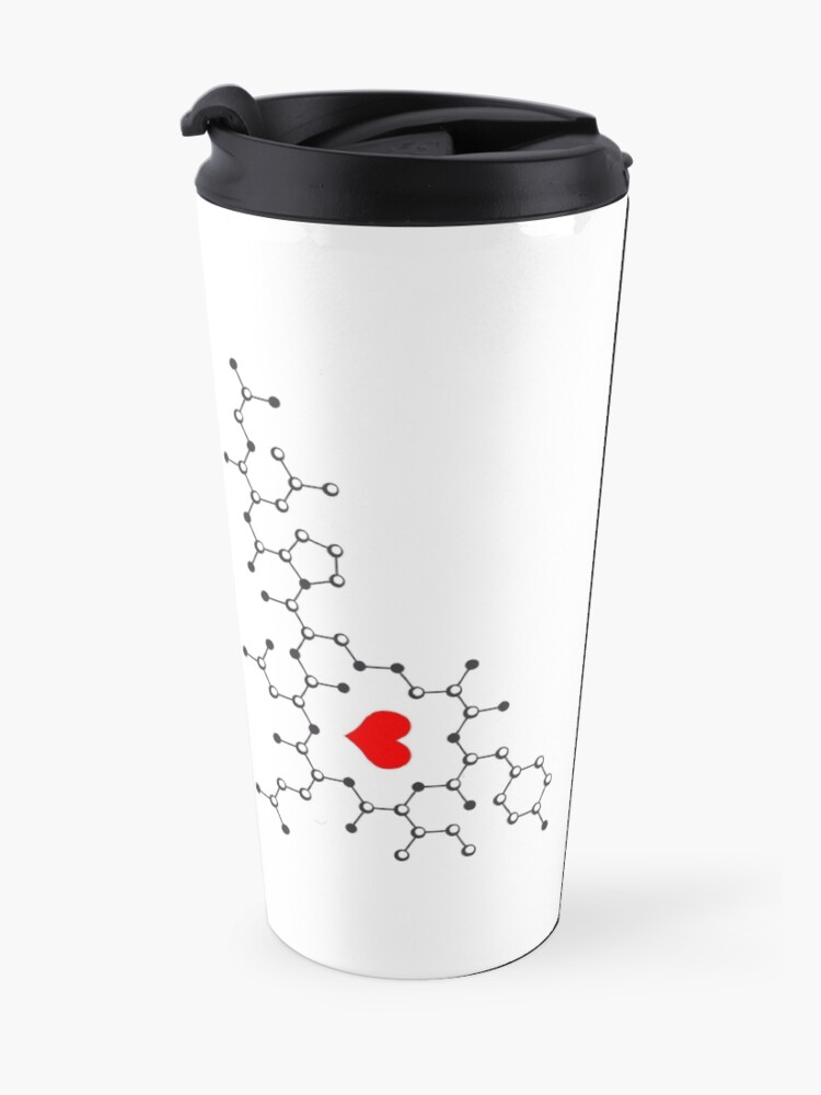 Alternate view of Oxytocin White Travel Mug