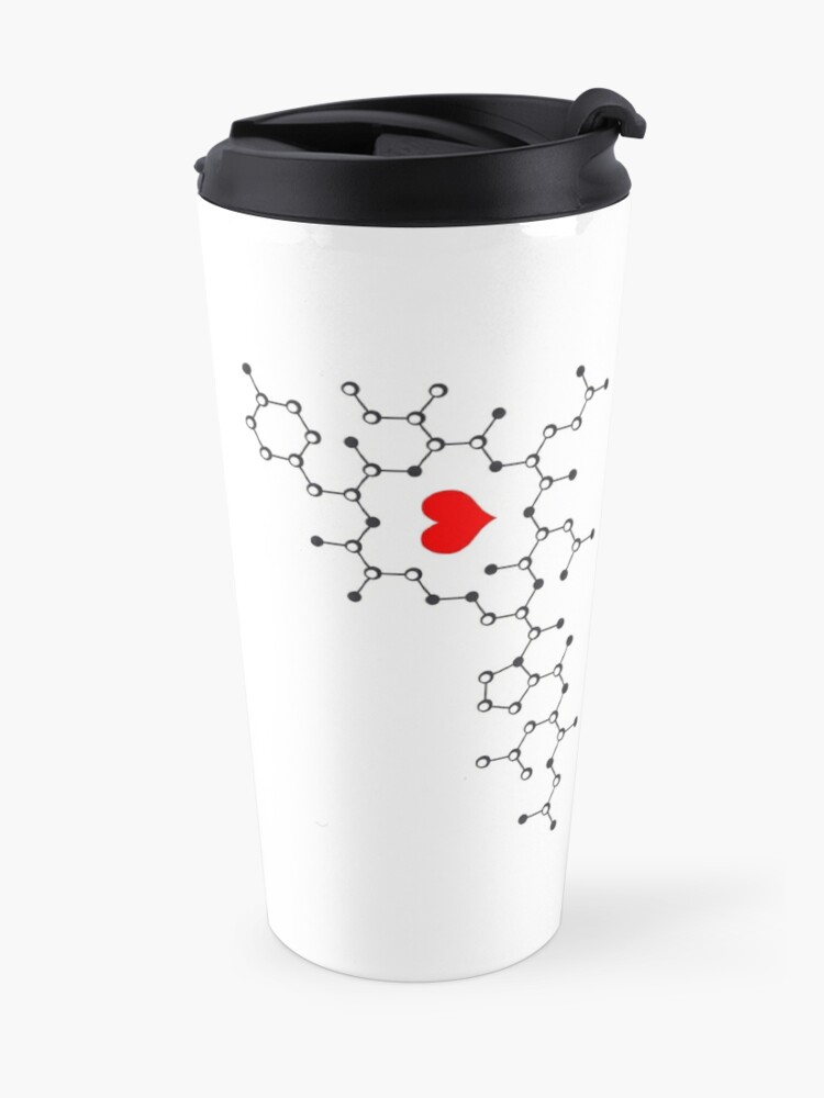 Alternate view of Oxytocin White Travel Mug