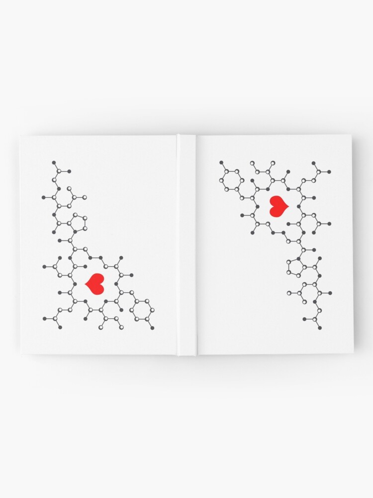 Alternate view of Oxytocin White Hardcover Journal