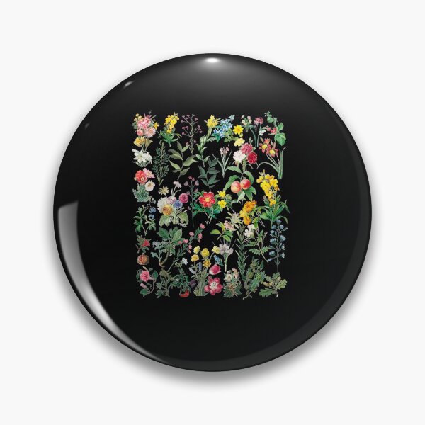 Item preview, Vintage Inspired Flower Botanical Chart T-Shirt designed and sold by Lukifo-Vector.