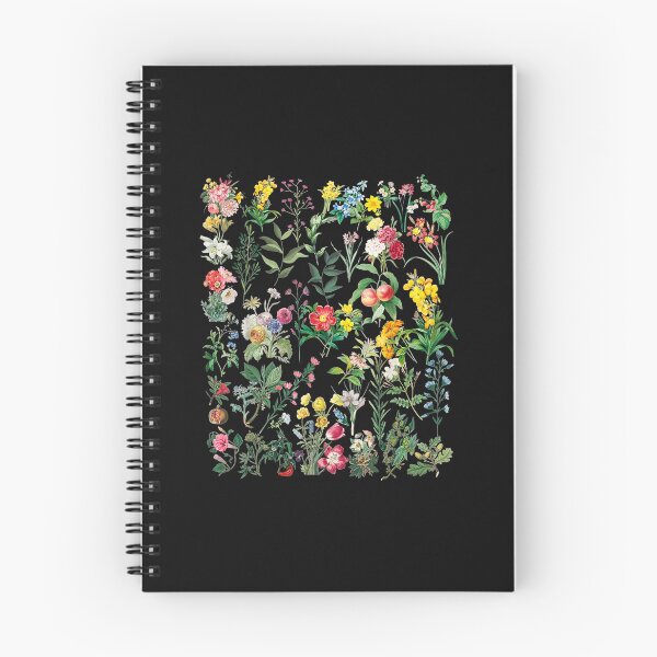 Item preview, Vintage Inspired Flower Botanical Chart T-Shirt designed and sold by Lukifo-Vector.