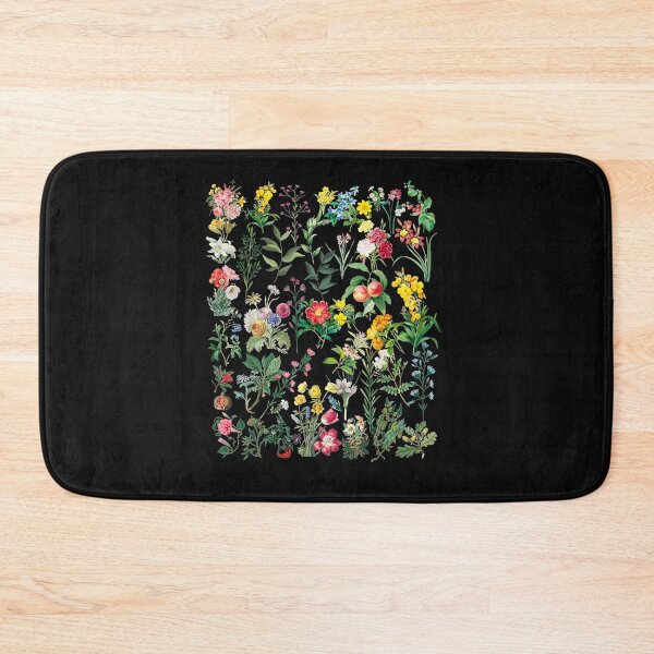 Item preview, Vintage Inspired Flower Botanical Chart T-Shirt designed and sold by Lukifo-Vector.