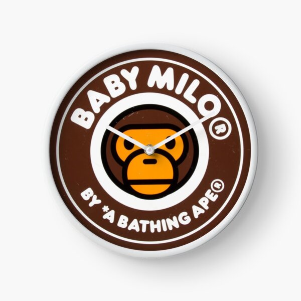 BAPE Baby Milo logo Clock