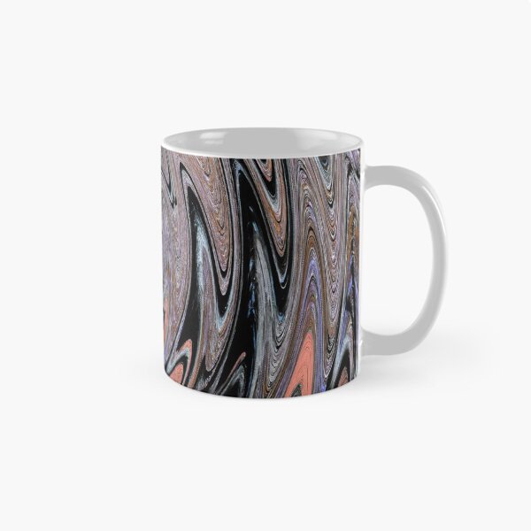 Item preview, A Forest River Dances Through this Abstract Digital Work in Orange designed and sold by BeceroCreations.