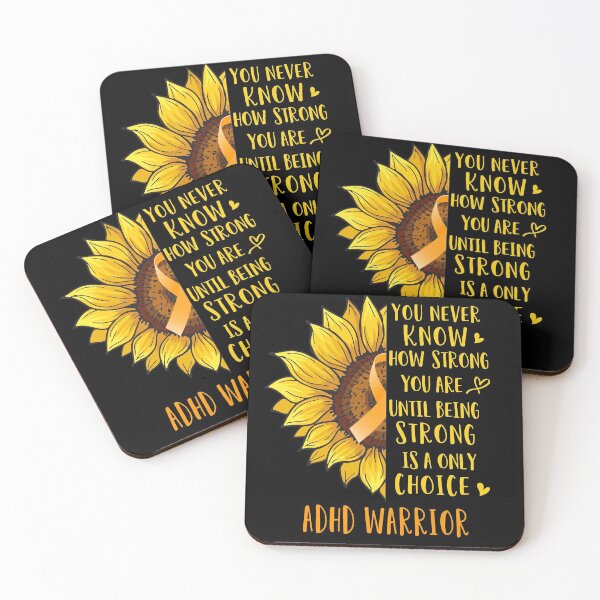 Item preview, Sunflower You Never Know How Strong You Are ADHD Warrior designed and sold by rechardtee.