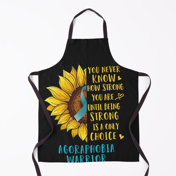 Item preview, Sunflower You Never Know How Strong You Are Agoraphobia Warrior designed and sold by rechardtee.