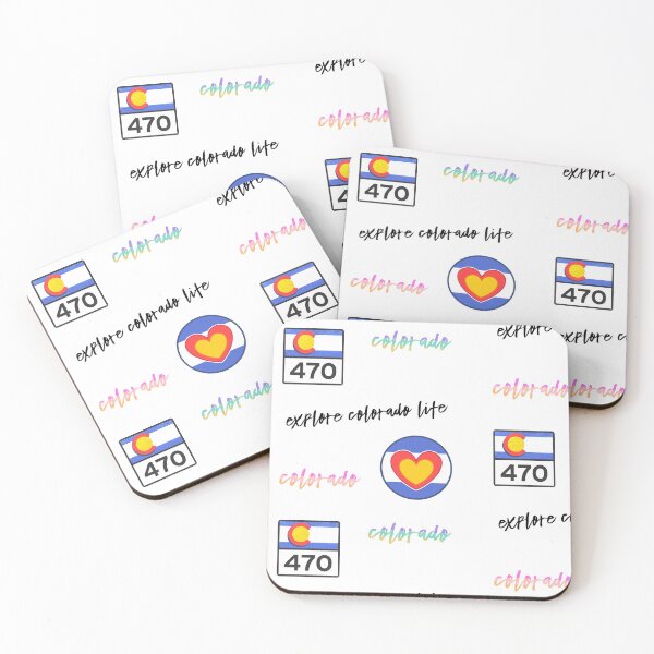 Item preview, STICKER PACK 1! Explore Colorado Life Pattern - 5 STICKERS! designed and sold by ExploreColorado.