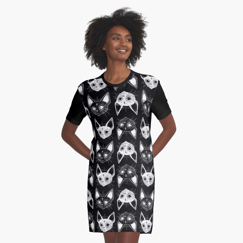 Item preview, Graphic T-Shirt Dress designed and sold by lOll3.