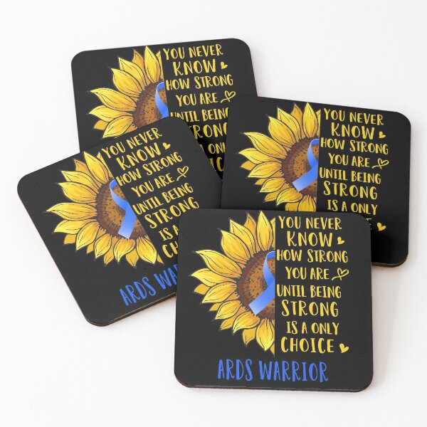 Item preview, Sunflower You Never Know How Strong You Are ARDS Warrior designed and sold by rechardtee.