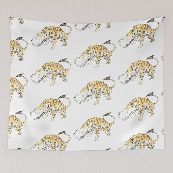 Item preview, Ahab Tiger (Color) designed and sold by skullahton.