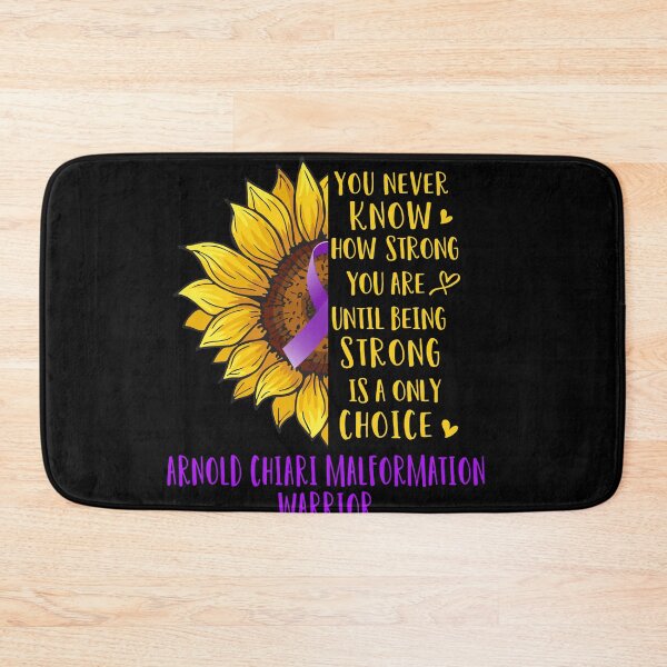Item preview, Sunflower You Never Know How Strong You Are Arnold Chiari Malformation Warrior designed and sold by rechardtee.