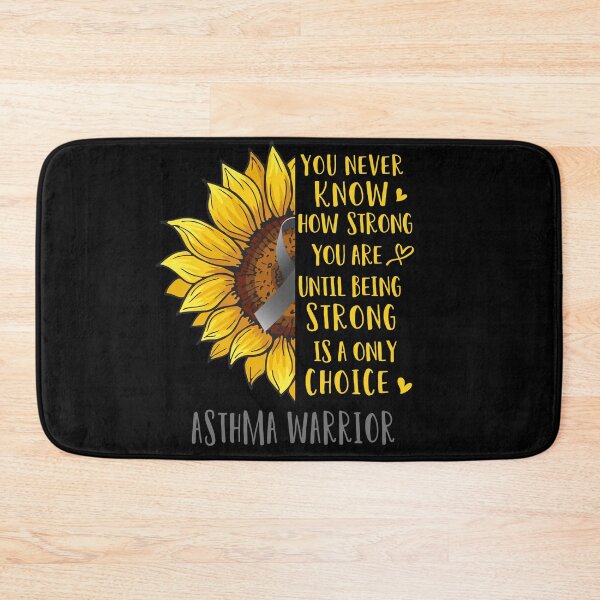 Item preview, Sunflower You Never Know How Strong You Are Asthma Warrior designed and sold by rechardtee.