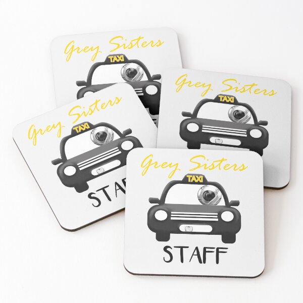 Item preview, Fictional Staff Member: at the Grey Sisters Taxi Co. designed and sold by drawnexplore.
