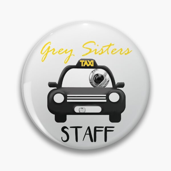 Item preview, Fictional Staff Member: at the Grey Sisters Taxi Co. designed and sold by drawnexplore.