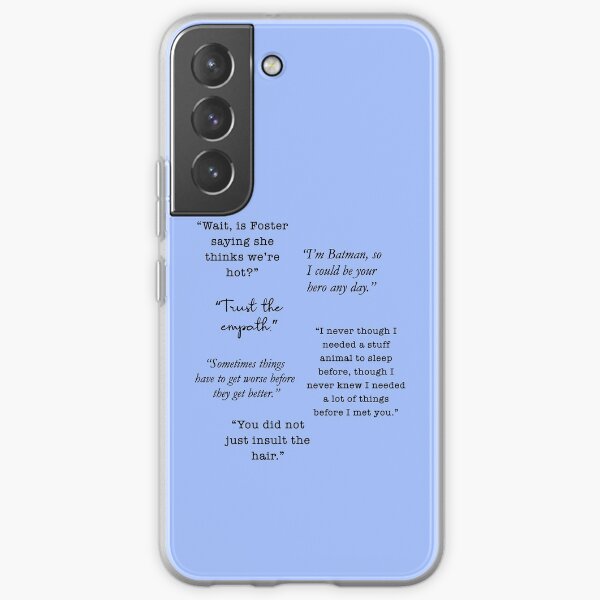 Book Quotes Samsung Galaxy Soft Case