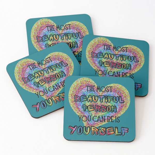Item preview, The Most Beautiful Person You Can Be is Yourself  designed and sold by BeceroCreations.