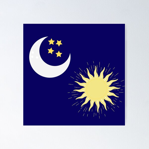 Item preview, Sun, Moon, and Stars designed and sold by Bamb00s.