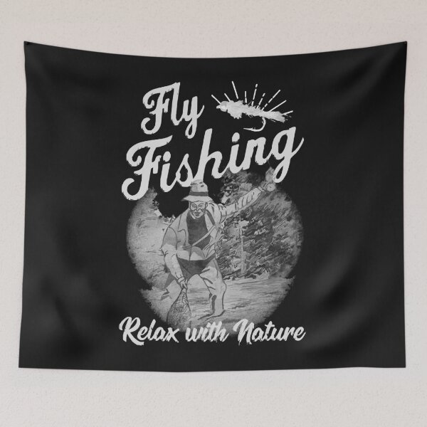 Item preview, FLY FISHING-Relax With Nature designed and sold by Hermann1223.
