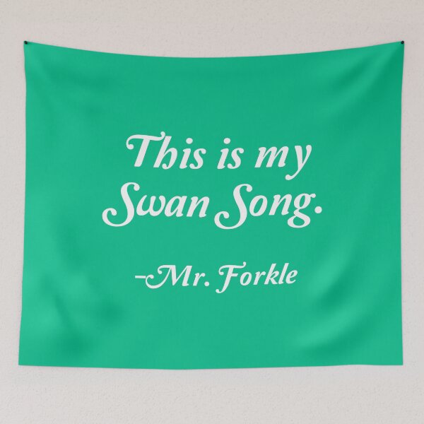 Item preview, This is my Swan Song. designed and sold by corbrand.