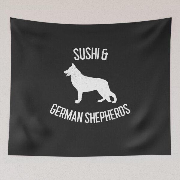 Item preview, Sushi & German Shepherds Dog Lover Gift designed and sold by EricJP.