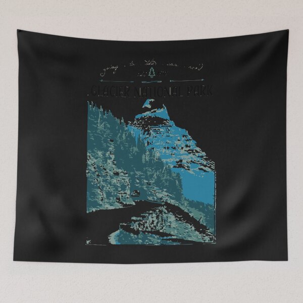Item preview, Glacier National Park - Going to the Sun Road designed and sold by Hermann1223.