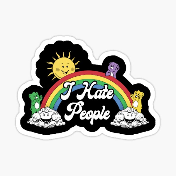 Artikel-Vorschau von I Hate People I Hate People Rainbow, designt und verkauft von Hermann1223.