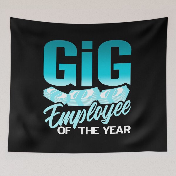 Item preview, Gig Employee of the year Gig Worker Freelancer designed and sold by NeXore.