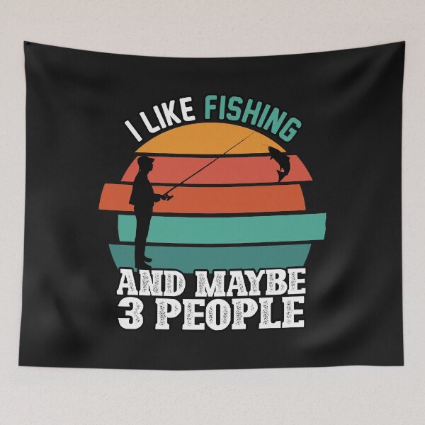 Item preview, I Like fishing and maybe 3 people designed and sold by Hermann1223.