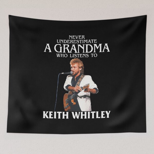 Item preview, Vintage Never Underestimate A Woman Who Listens to Keith Legend designed and sold by IsabellaShaw.