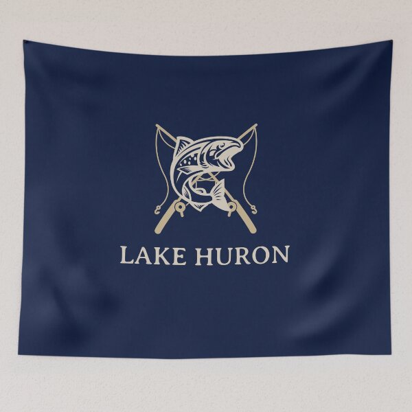 Item preview, Pesca en el lago Huron designed and sold by Eleven-K.