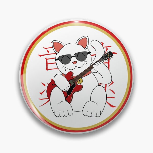 Item preview, Maneki Neko guitarrista designed and sold by Sketchcaster.
