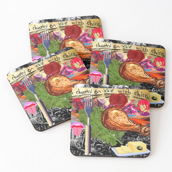 Item preview, Cheated on Kale With Chicken designed and sold by Swooncake Press.