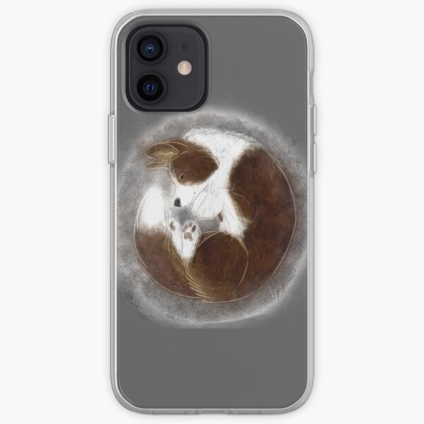 Pastel Cardigan Welsh Corgi - Brindle iPhone Soft Case