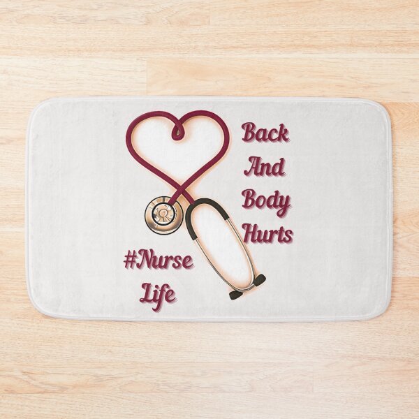 Item preview, Back And Body Hurts Nurse Life designed and sold by DigitalSantino.